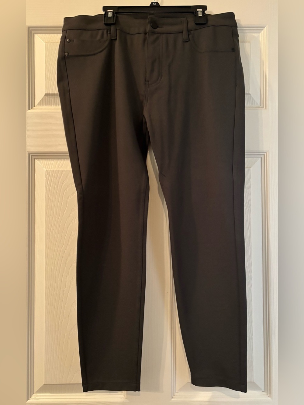 Liverpool dark green Casual Stretch Pants